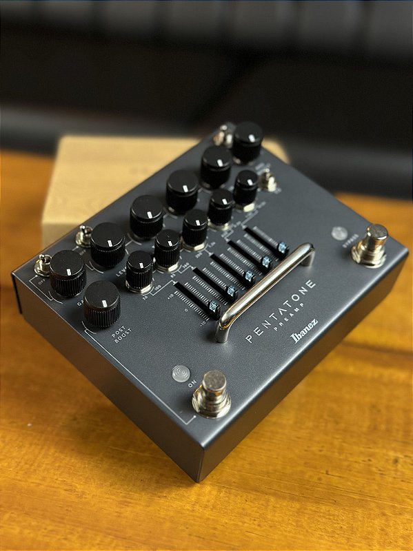 ギター Ibanez pentatone PEDAL PENTATONE PREAMP IBANEZ - Preto - Usado | TeclaCenter Instr