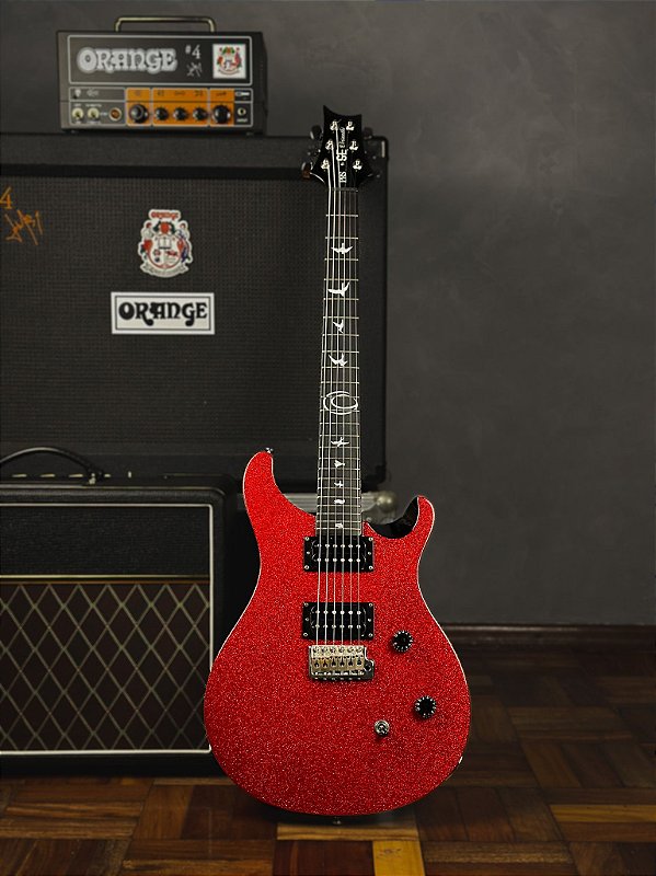 GUITARRA PRS SE ORIANTHI - RED SPARKLE - USADA - Crunch Music