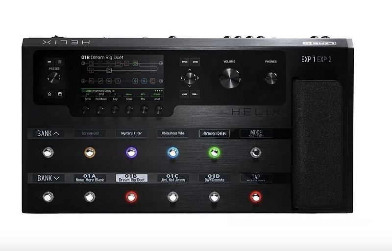 ギター LINE6 HELIX Floor Pedaleira de Efeitos Helix Floor - Line 6 - 1 Ano de Garantia