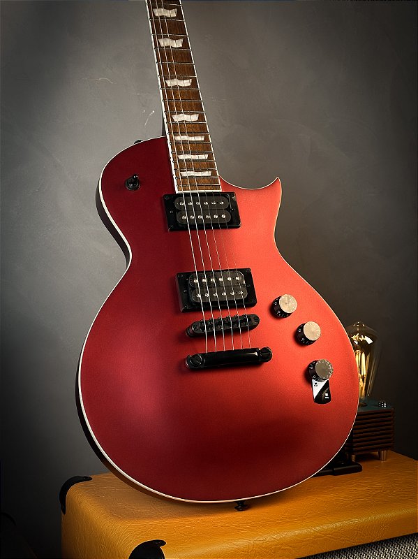 GUITARRA ESP LTD EC-256 - CANDY APPLE RED SATIN - Humbucker