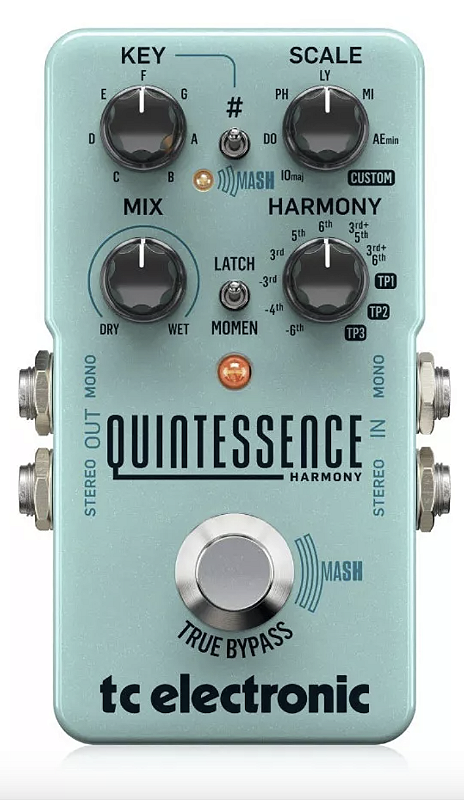 ギター tc electronic/quintessence Pedal Harmony Tc Electronic - Quintessence - Crunch Music