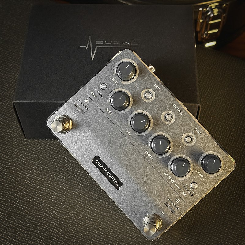 Neural DSP Nanocortex Pedal De Efeito Neural Dsp Nano Cortex Digital Cor Cinza