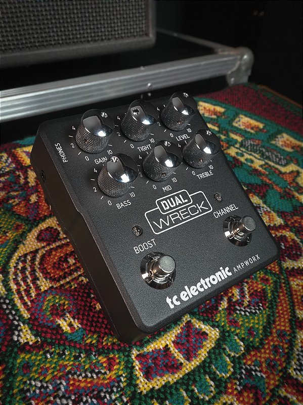 PEDAL TC ELECTRONIC DUAL WRECK - SIMULADOR DUAL RECTIFIER - Crunch