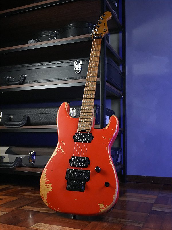 Guitarra Charvel Pro-Mod Relic San Dimas Style 1 HH FR - Crunch Music