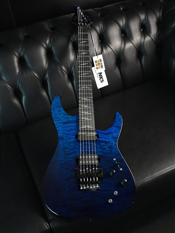 Schecter Reaper-6 レフティ Guitarra Schecter Reaper-6 Fr S Elite Deep Ocean Blue#2187