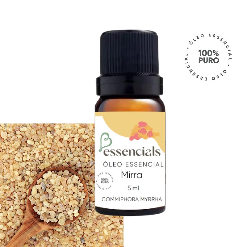 Óleo Essencial Mirra Bessencials 5ml - Bessencials