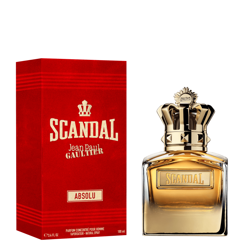 香水(男性用) JEAN PAUL GAULTIER SCANDAL ABSOLU 100ml Perfume Scandal Absolu Masculino 100ml - Jean Paul Gaultier
