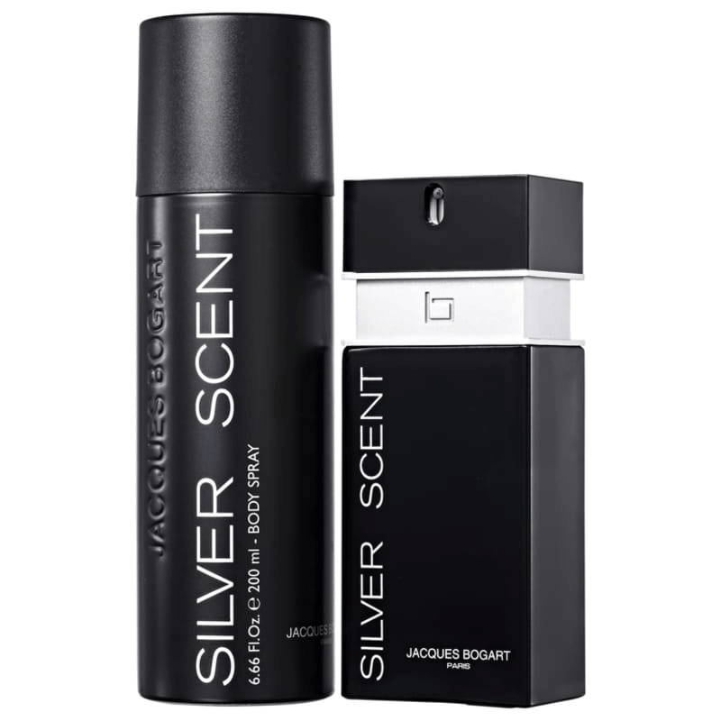 Kit Perfume Silver Scent EDT 100ml + Body Spray 200ml - Jacques