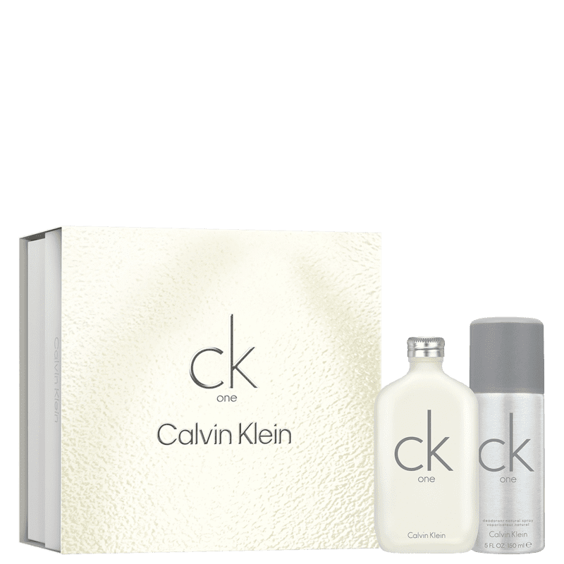   ck one & ck be デオドラント 2本セット Kit Perfume Ck One EDT 100ml + Desodorante 150ml - Calvin Klein