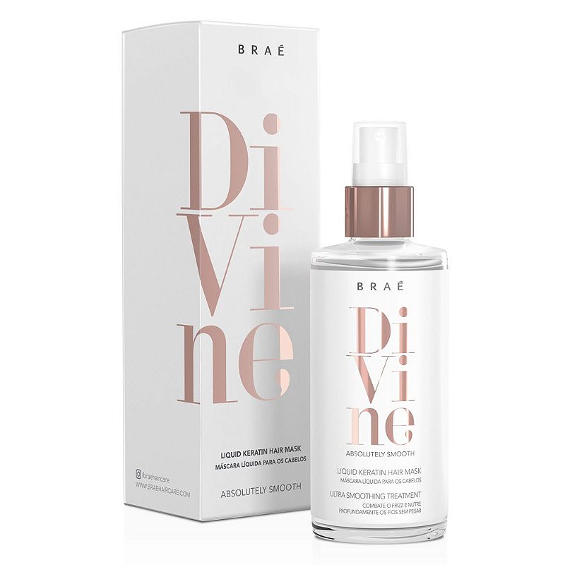 Braé Máscara Líquida - Divine Liquid Keratin Hair Mask 60ml - Condessa