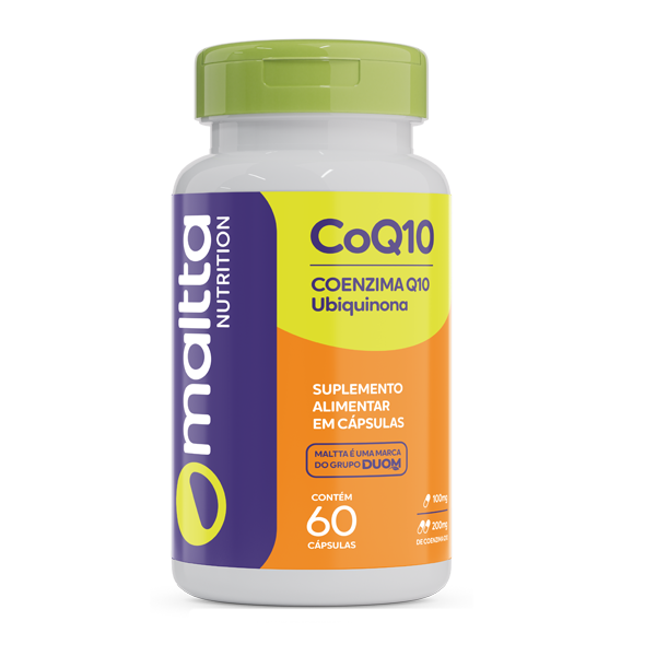 Coenzima Q10 60 caps Duom - Loja Virtual de Produtos Naturais