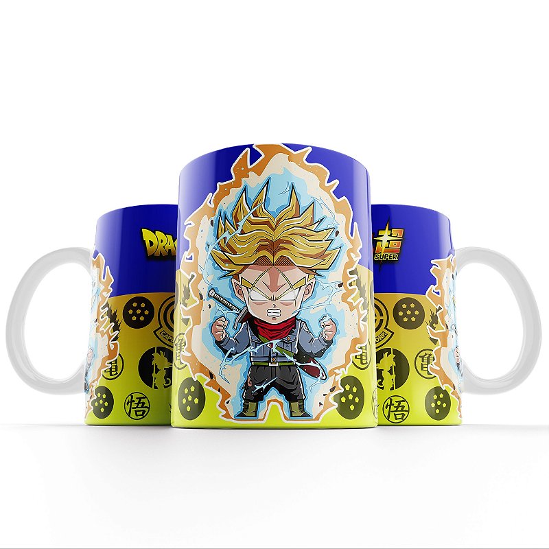 Caneca Xícara Dragon Ball Z Brolly Personagens M04 325ml - Lenx Designer