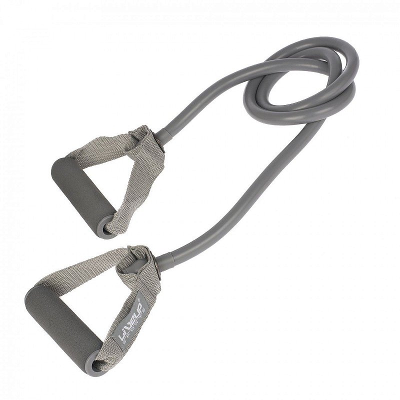 Extensor Elástico 1 Via Com Pegadores Liveup - Extra Forte