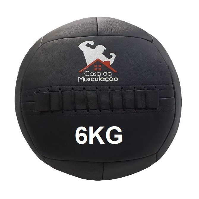WALL BALL EM COURO 6 KG