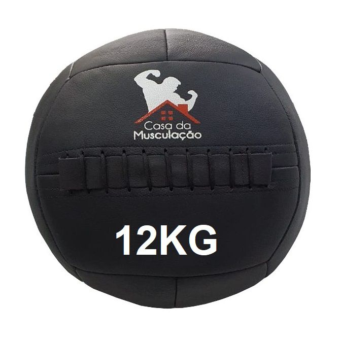 WALL BALL EM COURO 12 KG
