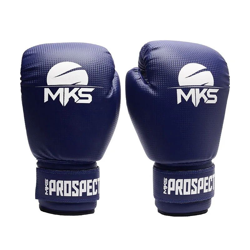 Luva de Boxe New Prospect - MKS - Azul 14oz