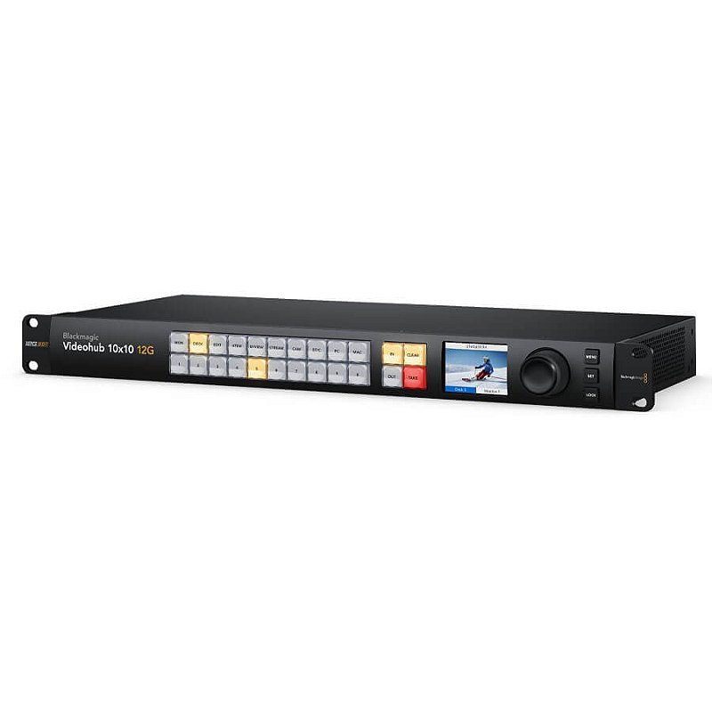 その他 Blackmagic Design Micro Videohub blackmagic-videohub-10x10-12g-
