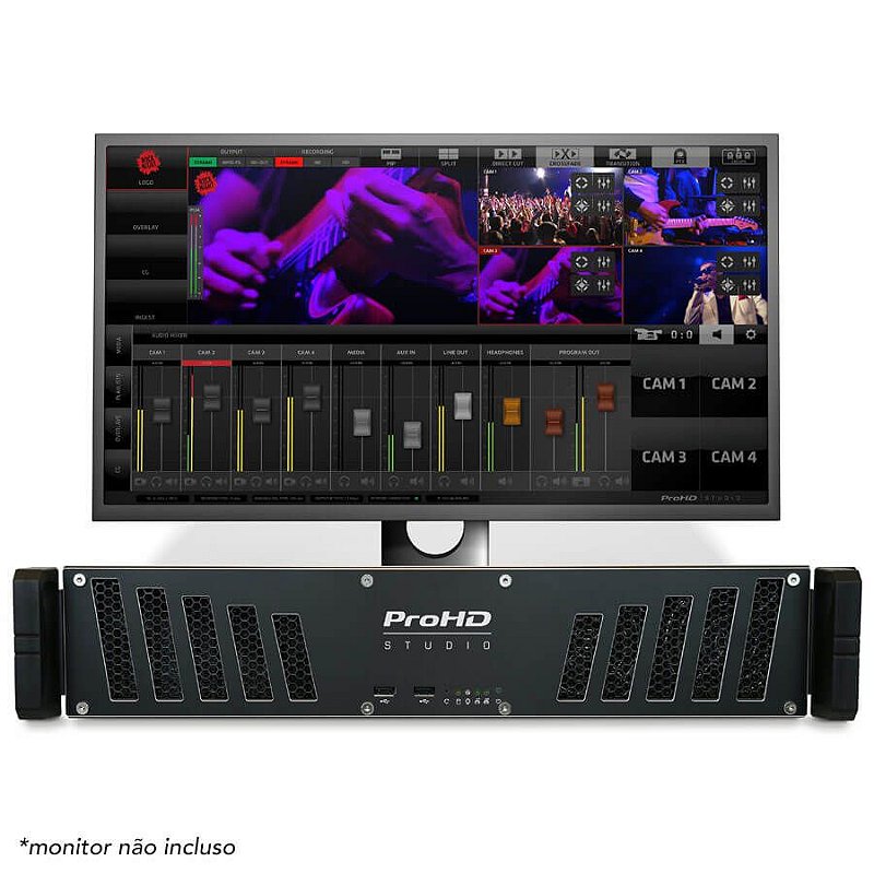 Switcher JVC ProHD Studio 4000 Production Streaming Studio