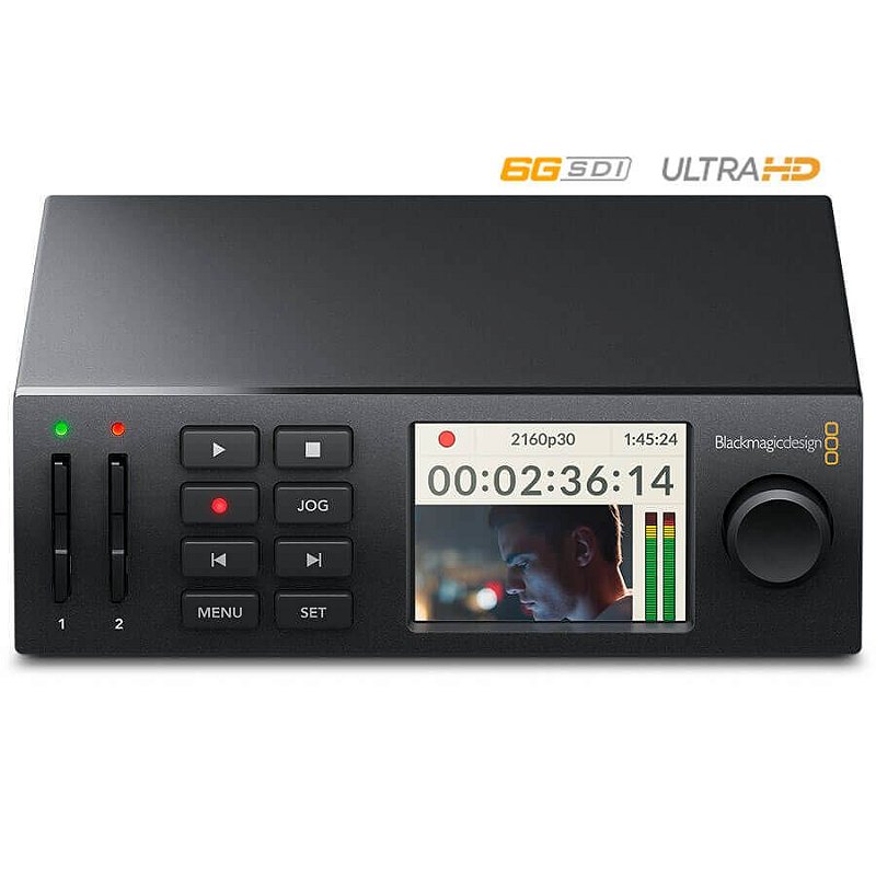 Blackmagic HyperDeck Studio Mini - Campvideo - Equipamentos