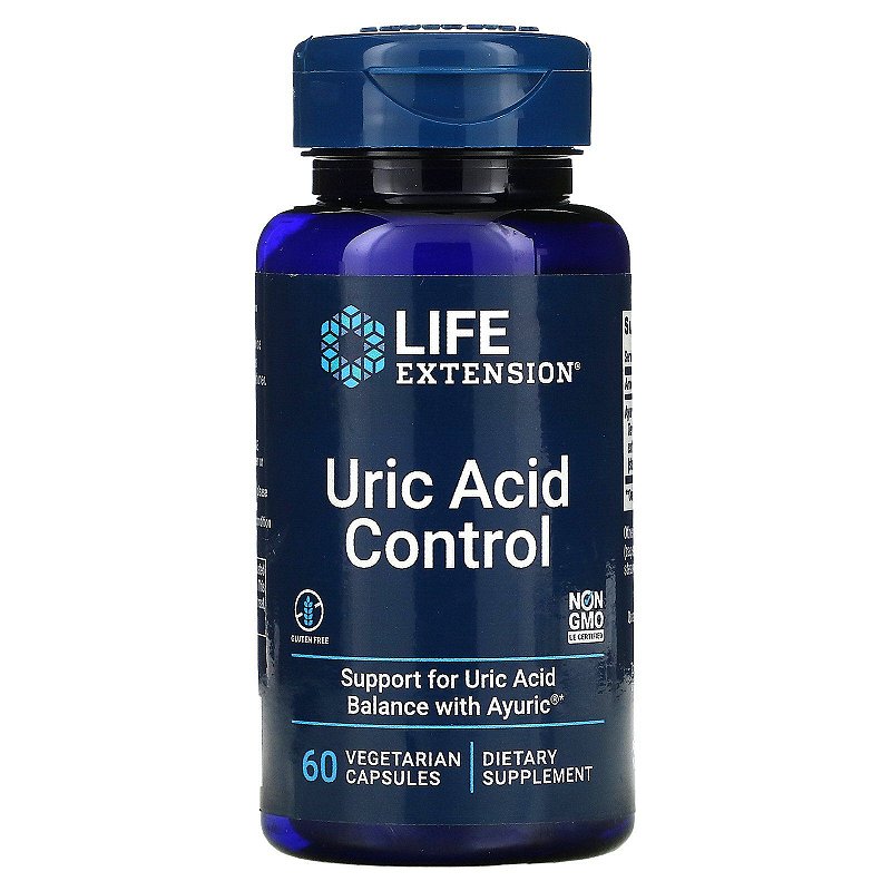 Life Extension Uric Acid Control - 60 vegetarian capsules - Todas ...