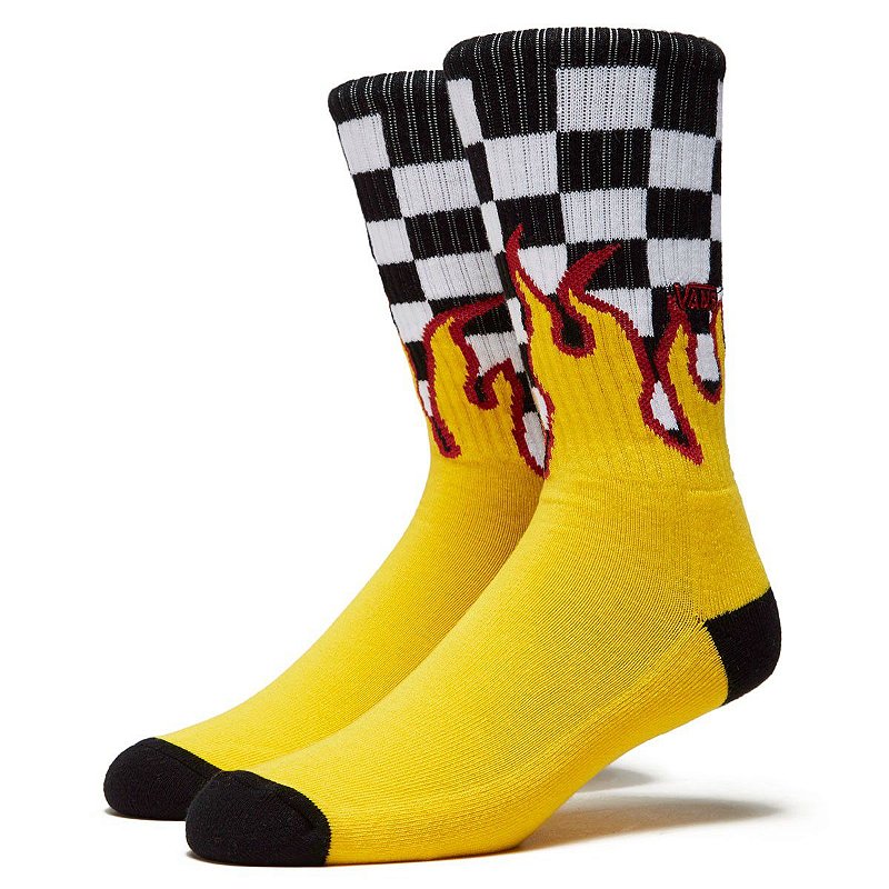 vans flame cano alto