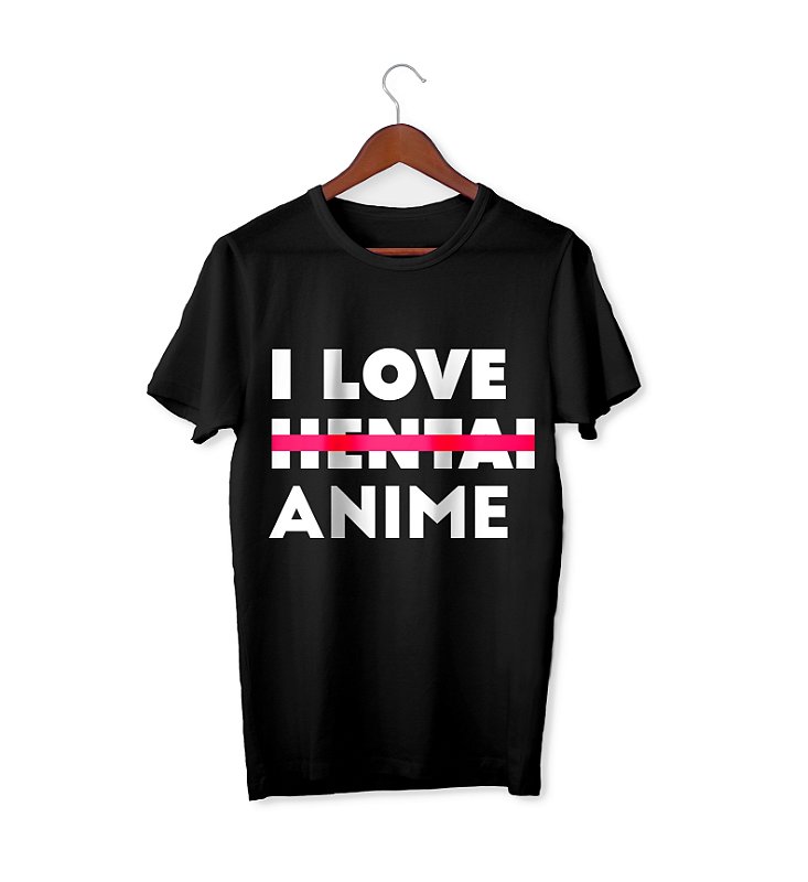 Camiseta - I Love Anime