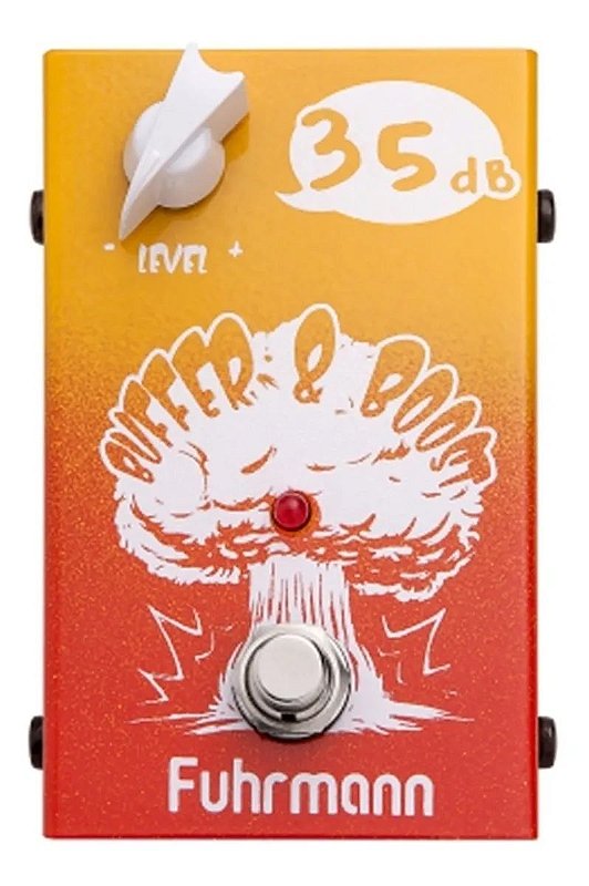 PEDAL BUFFER & BOOST FUHRMANN BB01 ATE 35db - Musical RIFF - Loja