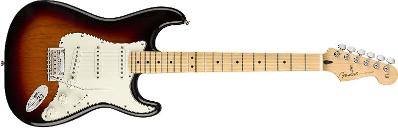 GUITARRA FENDER STRATOCASTER SUNBURST PLAYER MEXICANA - Musical