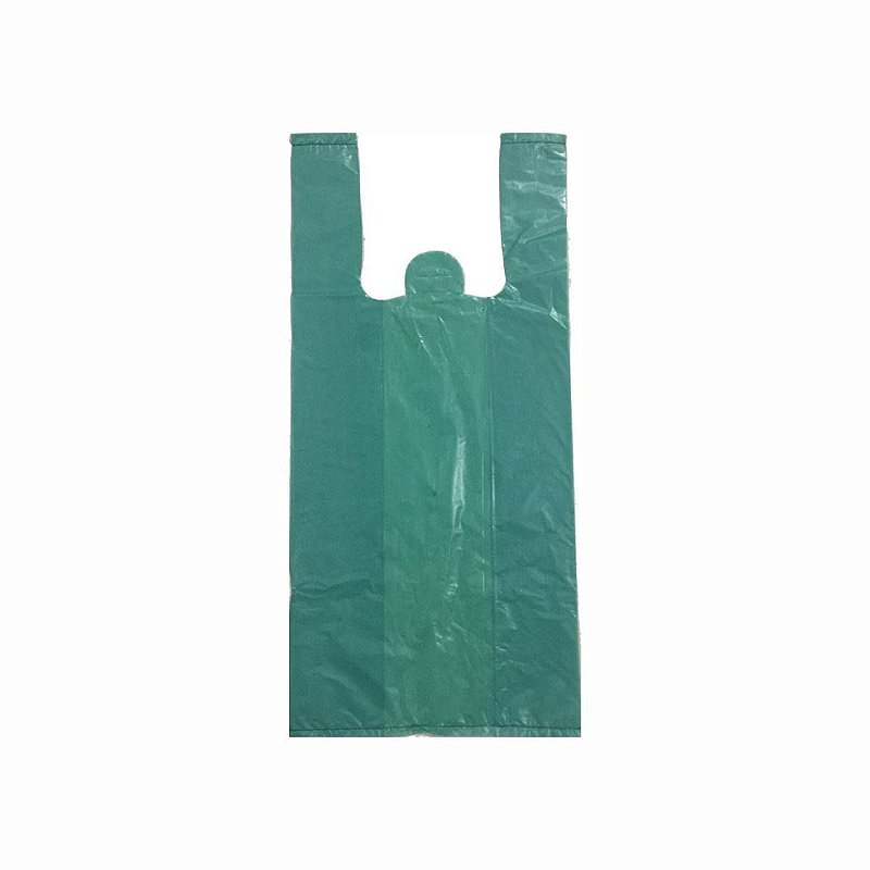 Sacola Plástica 60x80cm 0,007mm Reciclada Azul/Verde - Sitolino