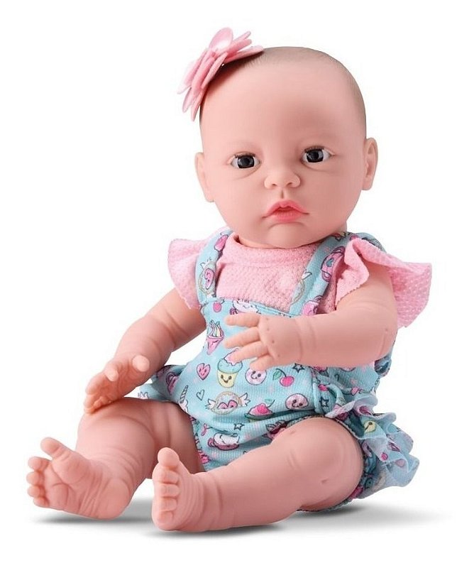 Boneca Primeiros Cuidados New Born C/ 36cm Divertoys MC Toys