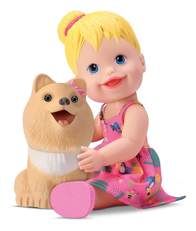 Boneca My Little My Pet Come E Faz Caquinha Divertoys MC Toys