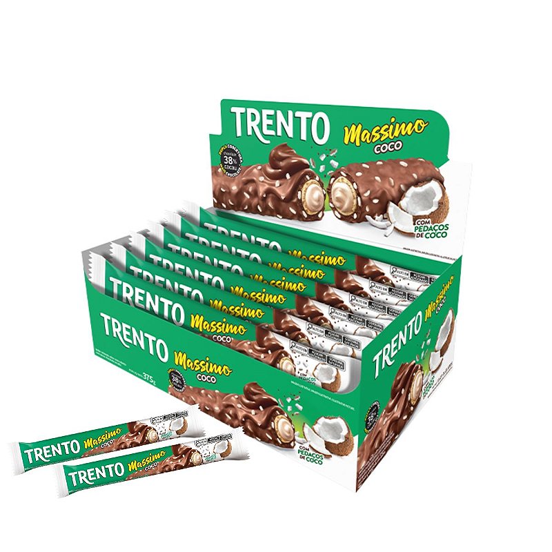 Chocolate Trento Massimo Coco Peccin – Caixa com 15 Unidades