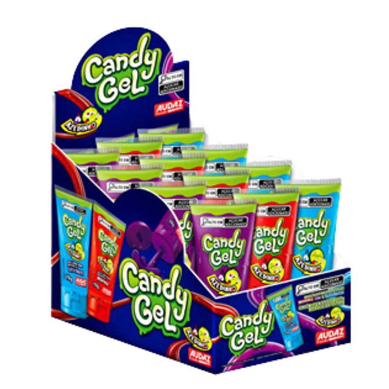Caixa Candy Gel Azedinho 15 Unidades de 113g – Audaz Foods