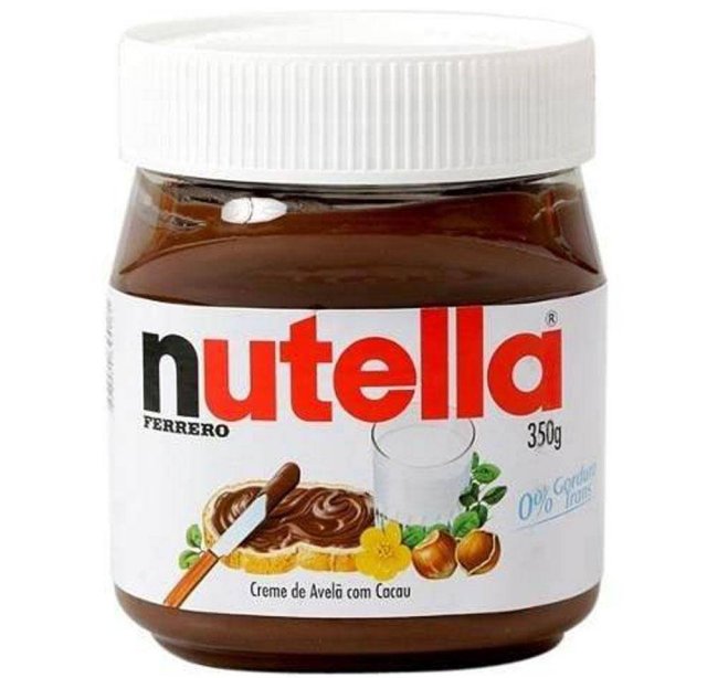 Ferrero Creme De Avelã Nutella 350G | Mercadoce - Mercadoce - Doces ...