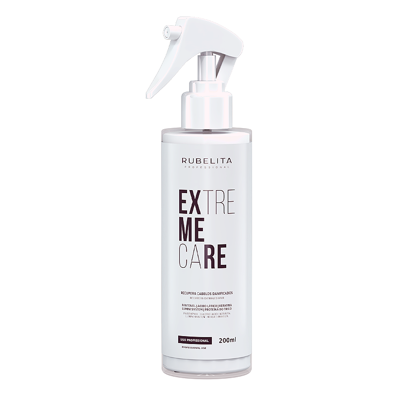 Máscara em Spray Extreme Care 200ml - Rubelita Professional - Cosméticos