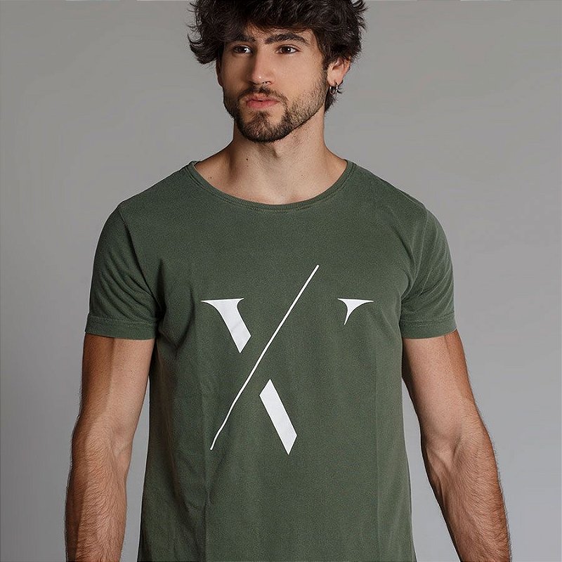 Camiseta V Estonada Verde Vidic