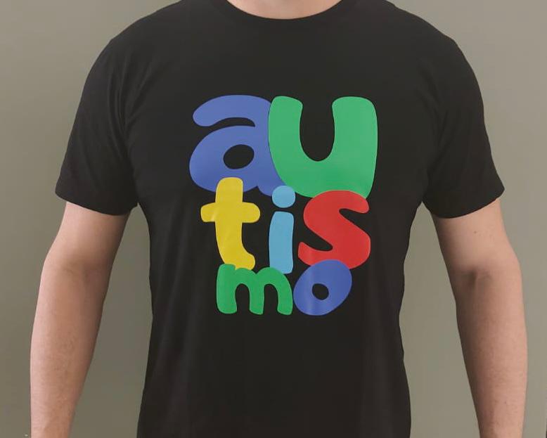Camiseta Autismo - Alma Azul | A loja do autista