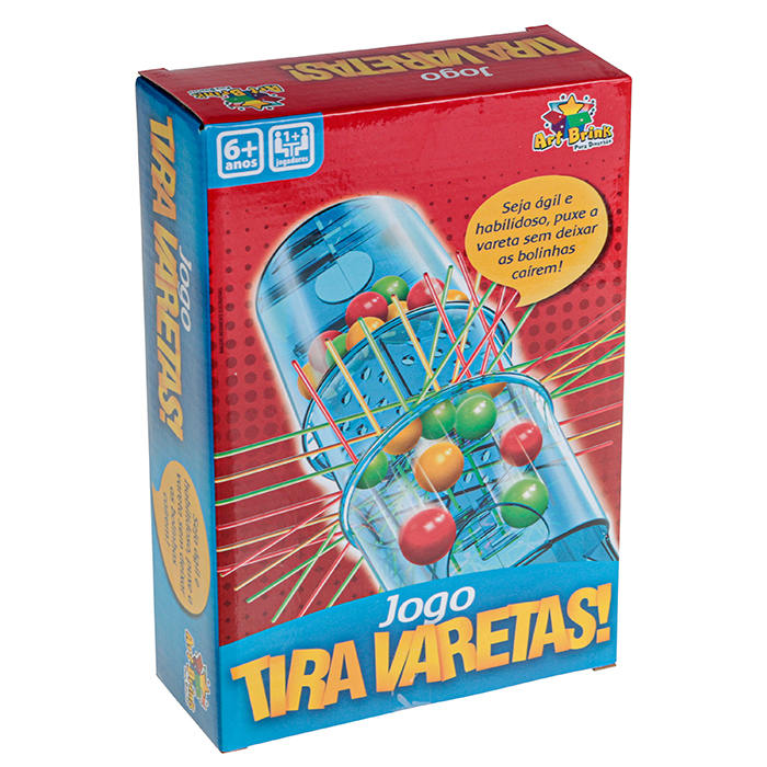 Jogos De Mesa Kit Tira Vareta + Caiu Perdeu Roda De Amigos