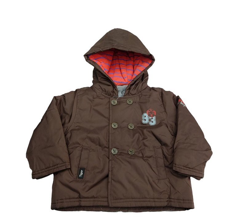 Jaqueta Infantil Tigor Com Capuz 80200711 Wilian