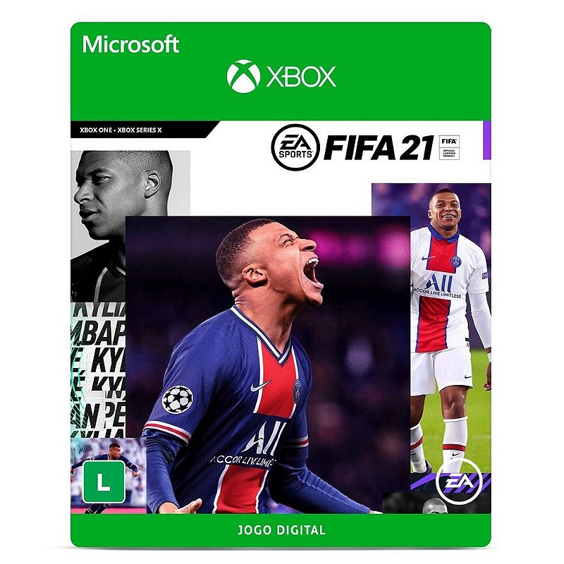 Fifa 21 Xbox One Mídia Física Em Português Br - PlayGamesShop