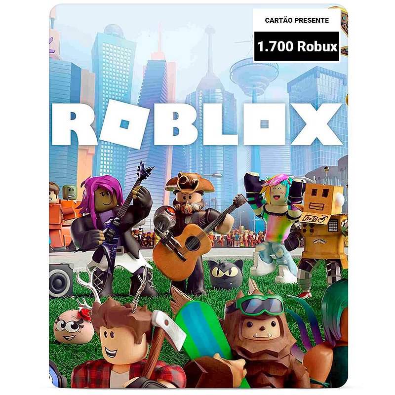 Roblox Game eCard 1700 Robux  Compre mais barato na Kinguin