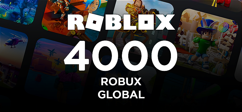 Roblox 4.000 Robux - Código Digital - THKEYS - Os melhores jogos e gift ...