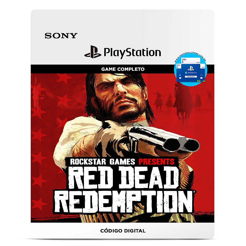 PS4 - Playstation 4 - Jogo Red Dead Redemption 2 na cai