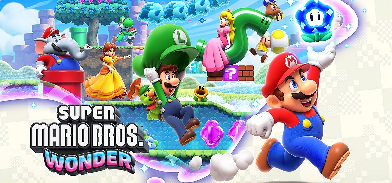 Super Mario Bros. Wonder - Nintendo Switch Uma Aventura Mágica