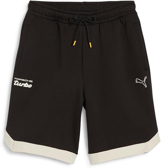 Bermuda Puma Masculina Porsche Legacy- Preta 624554 - CARINHA DAS