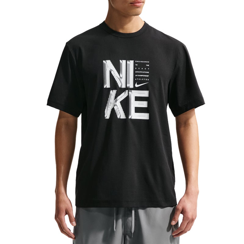 Camiseta Nike Dri-FIT Hyverse GFX Fill Short-Sleeve Tee Preta