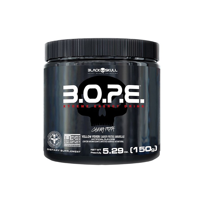 Pré-treino B.O.P.E (BOPE) - Black Skull - BH Suplementos