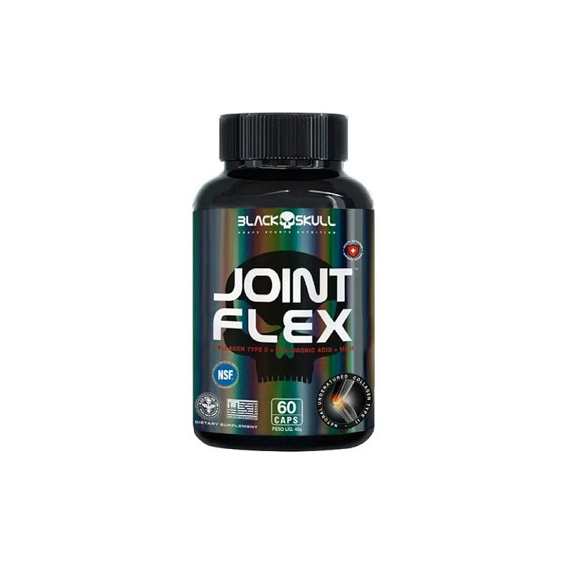 Joint Flex 60 Cápsulas - Black Skull - BH Suplementos