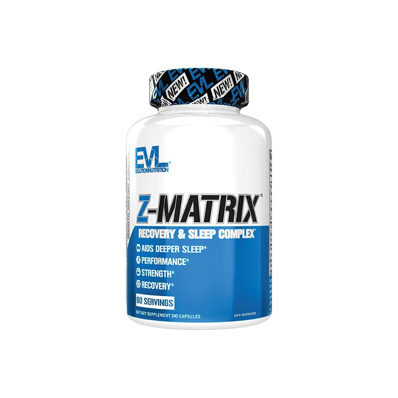 Sleep Matrix Rasp Z-Matrix Recovery & Sleep Complex 240 Cápsulas - EVLUTION NUTRITION ...