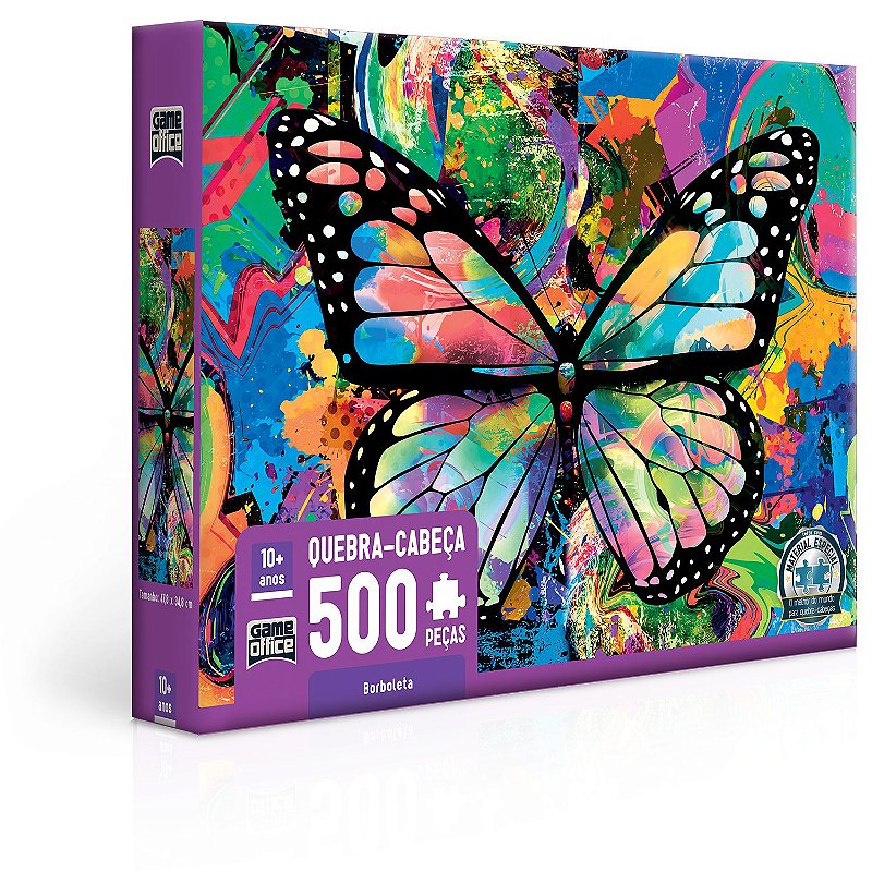 Quebra Cabeça 500 Peças Infantil - RETOEDU